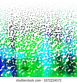 Spotted colorful vector background. Abstract halftone illustration pattern. Vintage texture
