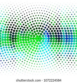 Spotted colorful vector background. Abstract halftone illustration pattern. Vintage texture
