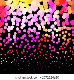 Spotted colorful vector background. Abstract halftone illustration pattern. Vintage texture
