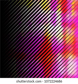 Spotted colorful vector background. Abstract halftone illustration pattern. Vintage texture
