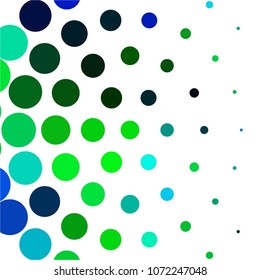 Spotted colorful vector background. Abstract halftone illustration pattern. Vintage texture
