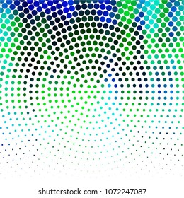 Spotted colorful vector background. Abstract halftone illustration pattern. Vintage texture
