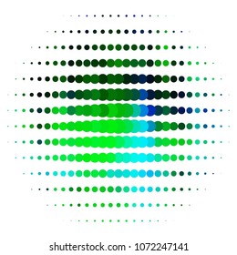 Spotted colorful vector background. Abstract halftone illustration pattern. Vintage texture
