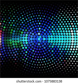 Spotted colorful vector background. Abstract halftone illustration pattern. Vintage texture
