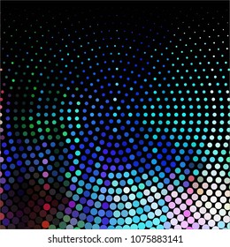 Spotted colorful vector background. Abstract halftone illustration pattern. Vintage texture
