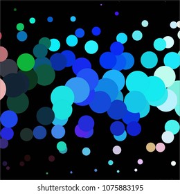 Spotted colorful vector background. Abstract halftone illustration pattern. Vintage texture
