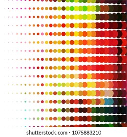 Spotted colorful vector background. Abstract halftone illustration pattern. Vintage texture
