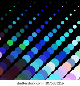 Spotted colorful vector background. Abstract halftone illustration pattern. Vintage texture
