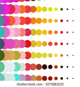 Spotted colorful vector background. Abstract halftone illustration pattern. Vintage texture
