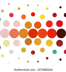 Spotted colorful vector background. Abstract halftone illustration pattern. Vintage texture
