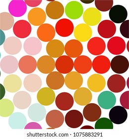 Spotted colorful vector background. Abstract halftone illustration pattern. Vintage texture
