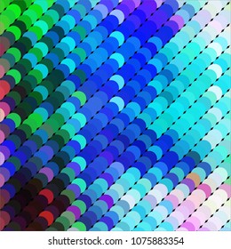 Spotted colorful vector background. Abstract halftone illustration pattern. Vintage texture
