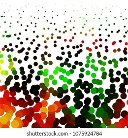 Spotted colorful vector background. Abstract halftone illustration pattern. Vintage texture
