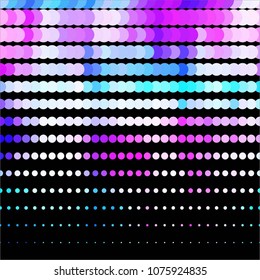 Spotted colorful vector background. Abstract halftone illustration pattern. Vintage texture
