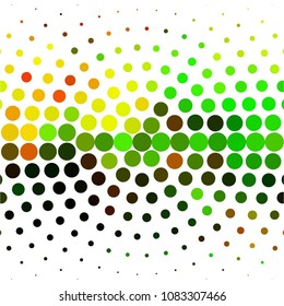 Spotted colorful vector background. Abstract halftone illustration pattern. Vintage texture
