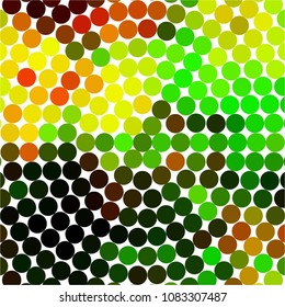 Spotted colorful vector background. Abstract halftone illustration pattern. Vintage texture

