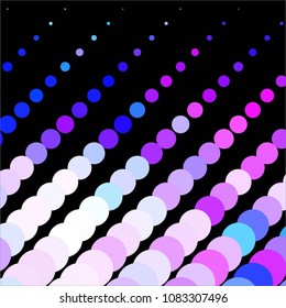 Spotted colorful vector background. Abstract halftone illustration pattern. Vintage texture
