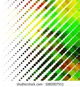 Spotted colorful vector background. Abstract halftone illustration pattern. Vintage texture
