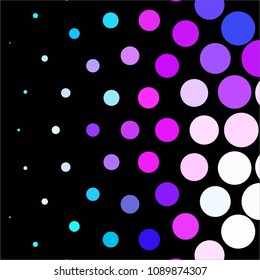 Spotted colorful vector background. Abstract halftone illustration pattern. Vintage texture

