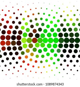Spotted colorful vector background. Abstract halftone illustration pattern. Vintage texture
