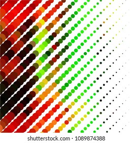 Spotted colorful vector background. Abstract halftone illustration pattern. Vintage texture
