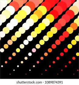 Spotted colorful vector background. Abstract halftone illustration pattern. Vintage texture
