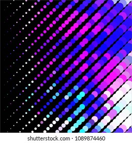 Spotted colorful vector background. Abstract halftone illustration pattern. Vintage texture
