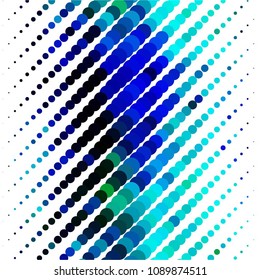 Spotted colorful vector background. Abstract halftone illustration pattern. Vintage texture
