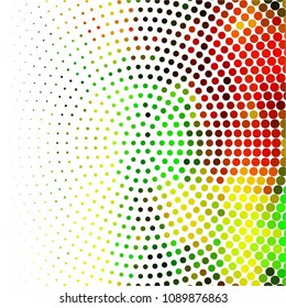 Spotted colorful vector background. Abstract halftone illustration pattern. Vintage texture
