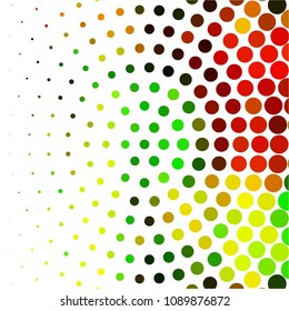 Spotted colorful vector background. Abstract halftone illustration pattern. Vintage texture
