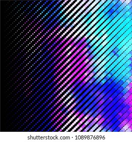Spotted colorful vector background. Abstract halftone illustration pattern. Vintage texture
