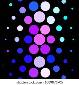 Spotted colorful vector background. Abstract halftone illustration pattern. Vintage texture
