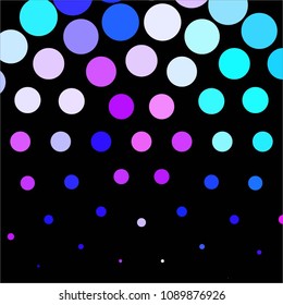 Spotted colorful vector background. Abstract halftone illustration pattern. Vintage texture
