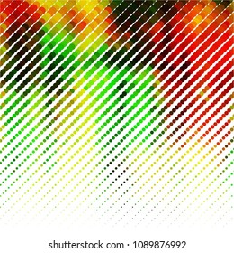 Spotted colorful vector background. Abstract halftone illustration pattern. Vintage texture
