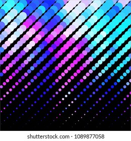 Spotted colorful vector background. Abstract halftone illustration pattern. Vintage texture
