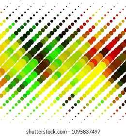 Spotted colorful vector background. Abstract halftone illustration pattern. Vintage texture
