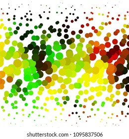 Spotted colorful vector background. Abstract halftone illustration pattern. Vintage texture

