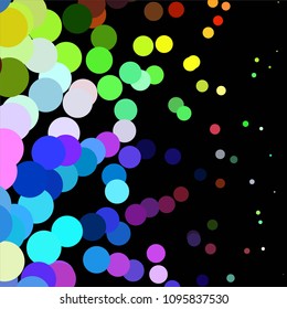 Spotted colorful vector background. Abstract halftone illustration pattern. Vintage texture
