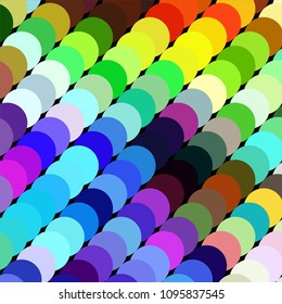 Spotted colorful vector background. Abstract halftone illustration pattern. Vintage texture
