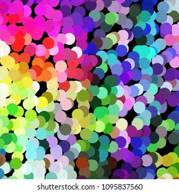 Spotted colorful vector background. Abstract halftone illustration pattern. Vintage texture
