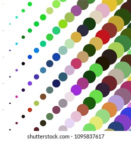 Spotted colorful vector background. Abstract halftone illustration pattern. Vintage texture
