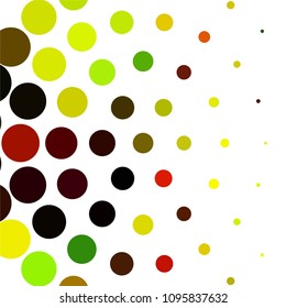 Spotted colorful vector background. Abstract halftone illustration pattern. Vintage texture
