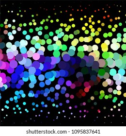Spotted colorful vector background. Abstract halftone illustration pattern. Vintage texture
