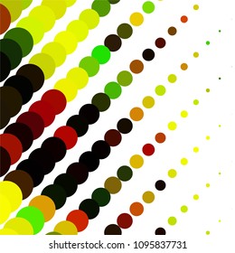 Spotted colorful vector background. Abstract halftone illustration pattern. Vintage texture
