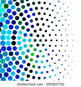 Spotted colorful vector background. Abstract halftone illustration pattern. Vintage texture
