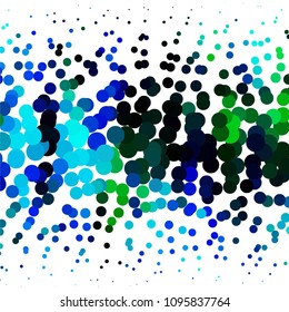 Spotted colorful vector background. Abstract halftone illustration pattern. Vintage texture
