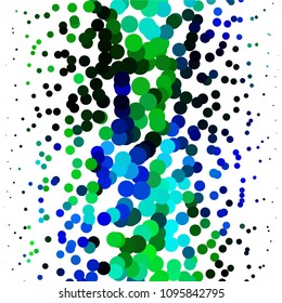 Spotted colorful vector background. Abstract halftone illustration pattern. Vintage texture
