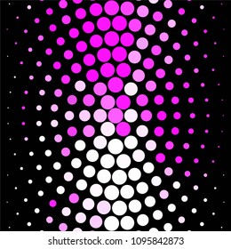 Spotted colorful vector background. Abstract halftone illustration pattern. Vintage texture
