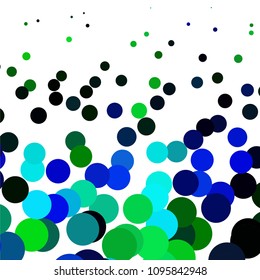 Spotted colorful vector background. Abstract halftone illustration pattern. Vintage texture
