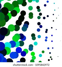 Spotted colorful vector background. Abstract halftone illustration pattern. Vintage texture
